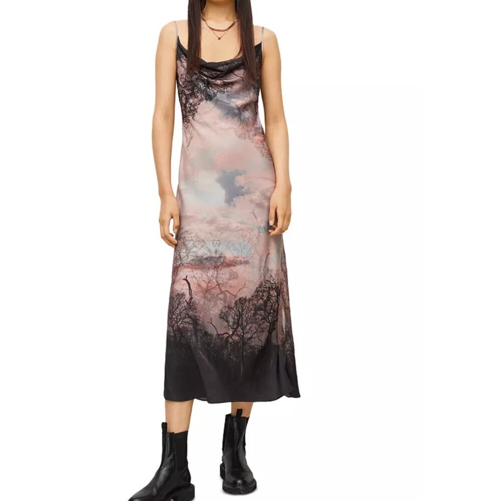 Allsaints Hadley Sumire Dress US2